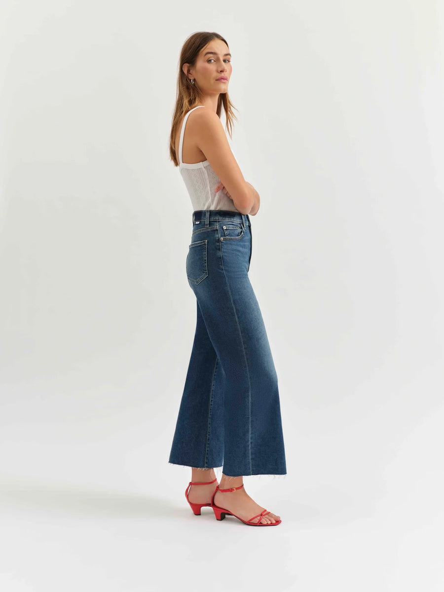 High Rise Ankle Flair