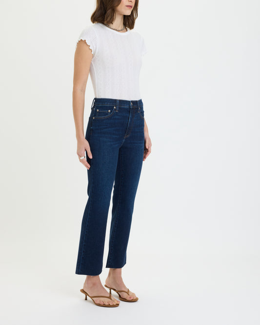 Shy Girl Crop Flare in Serene