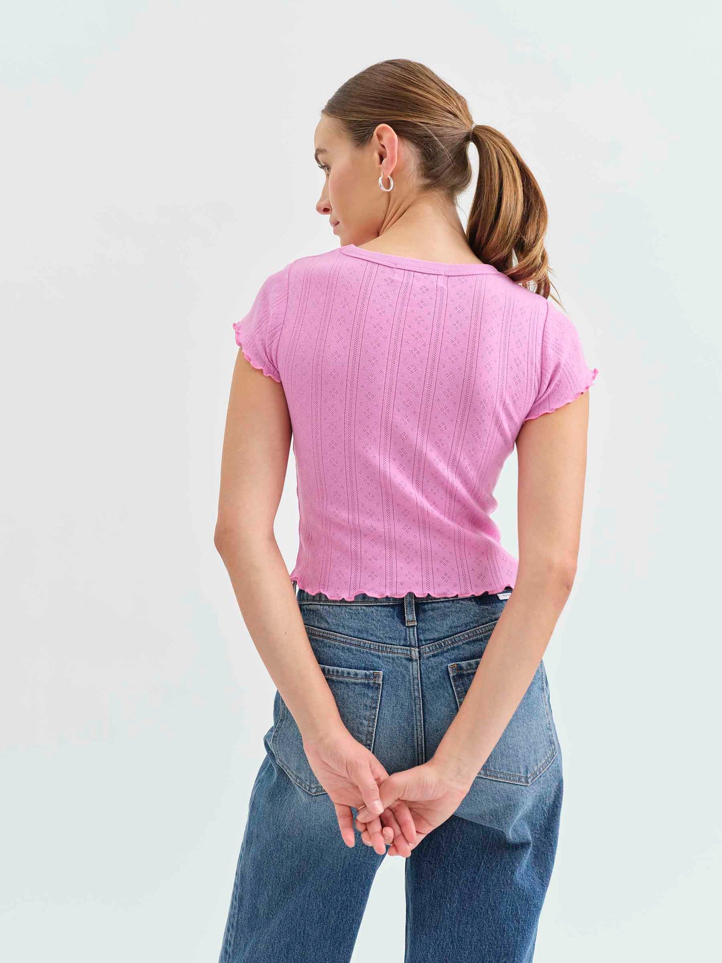 Lily Baby Tee in Pinky Promise