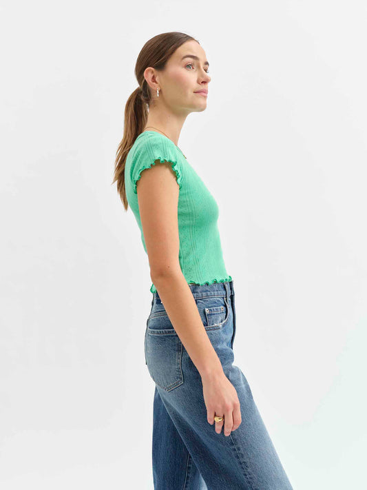 Lily Baby Tee in Shamrock