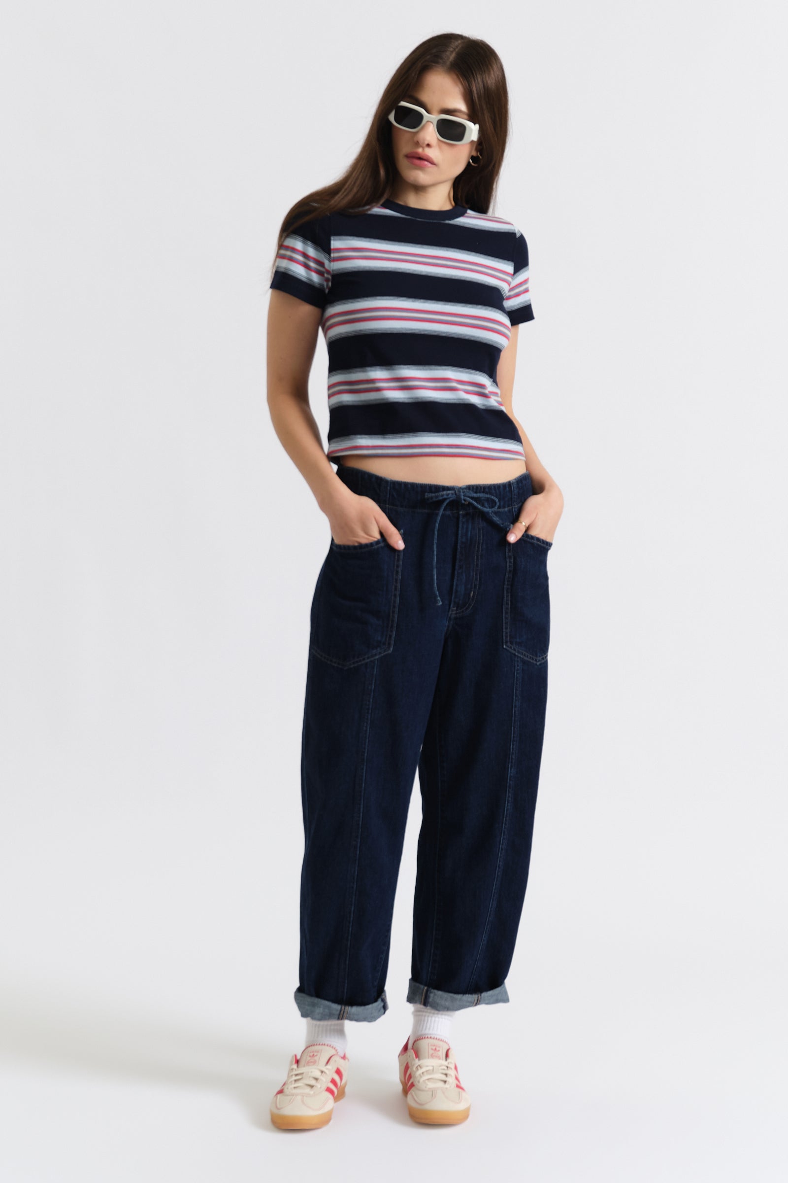 Villa Drawstring Barrel in Blue Mood – Daze Denim