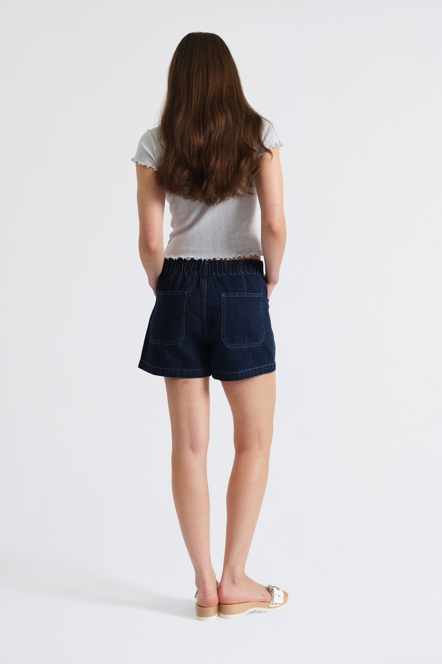 Catalina Drawstring Short in Blue Mood