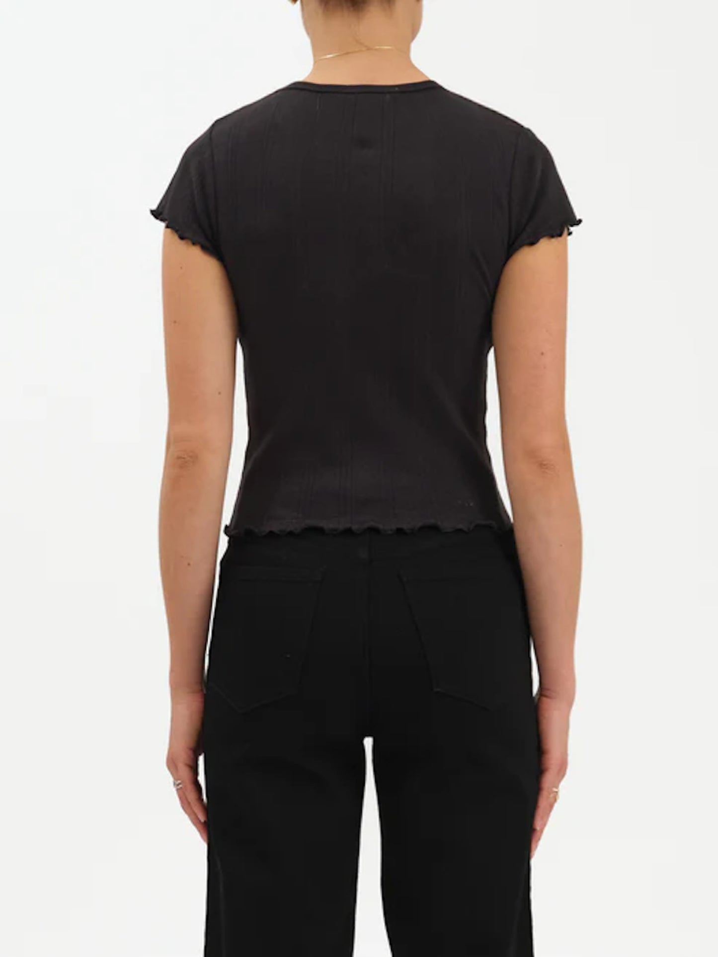 Lily Baby Tee in Black