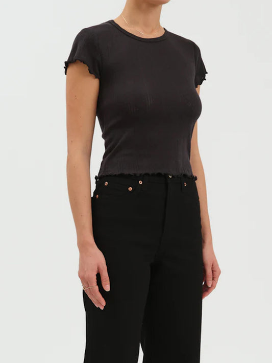 Lily Baby Tee in Black