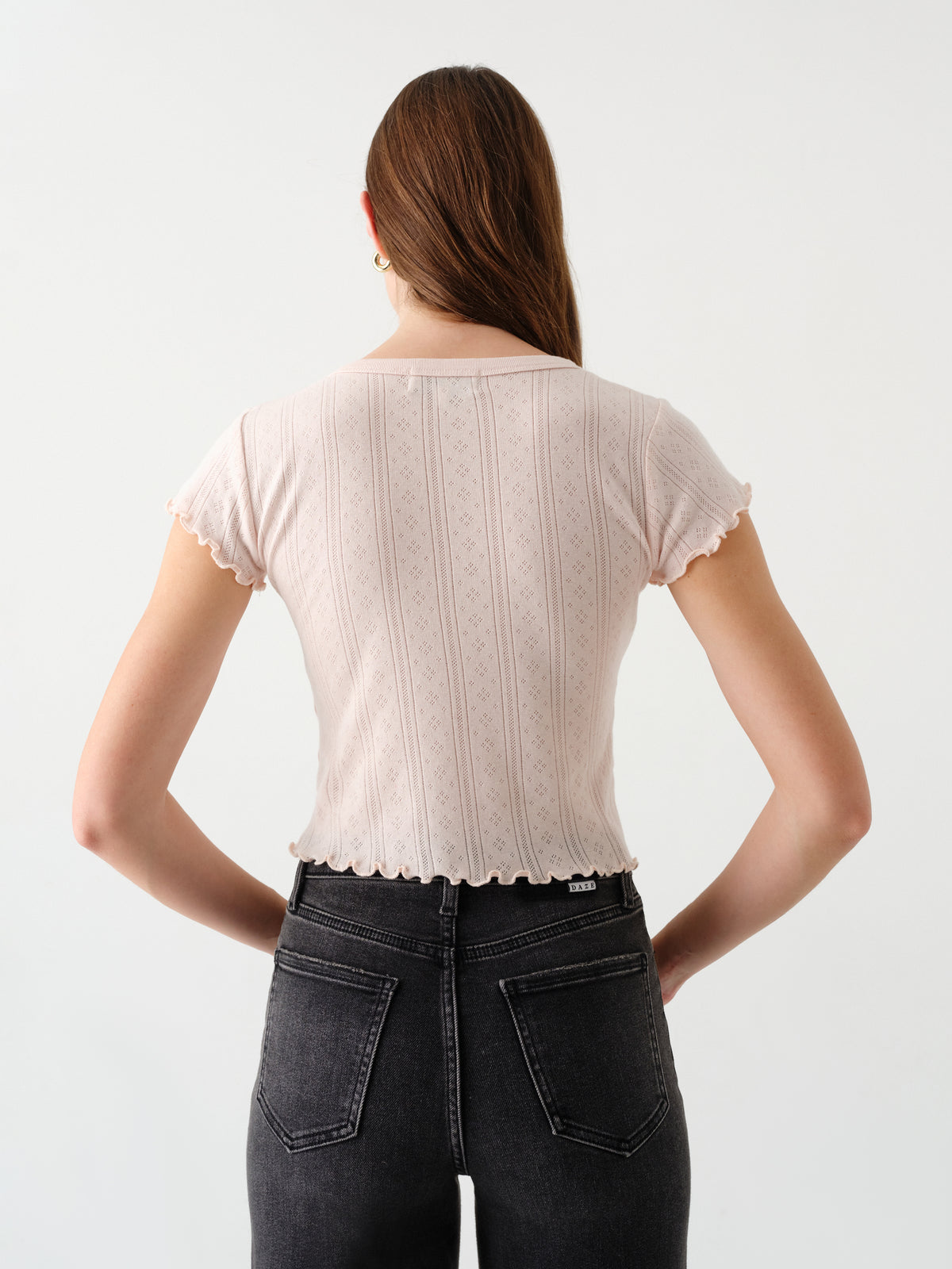 Lily Baby Tee in Peony