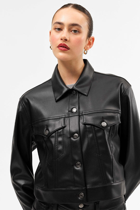 Chaser Jacket Cropped Jacket in Cinematic