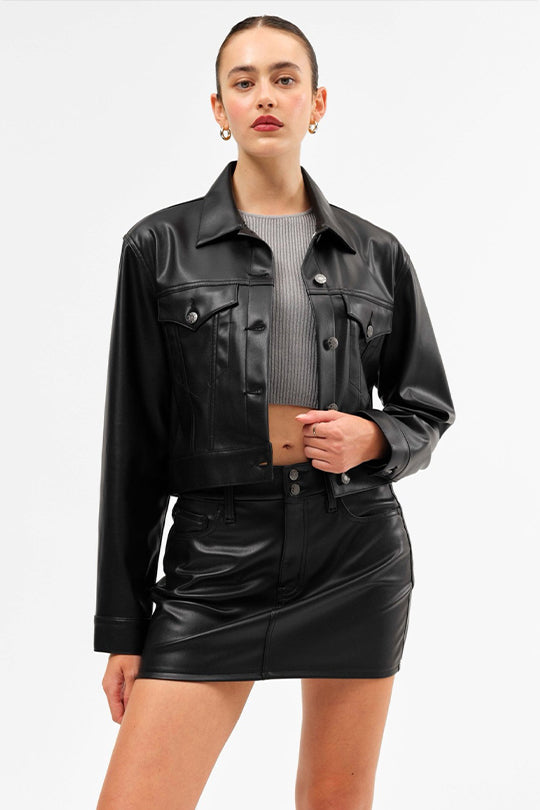 Chaser Jacket Cropped Jacket in Cinematic