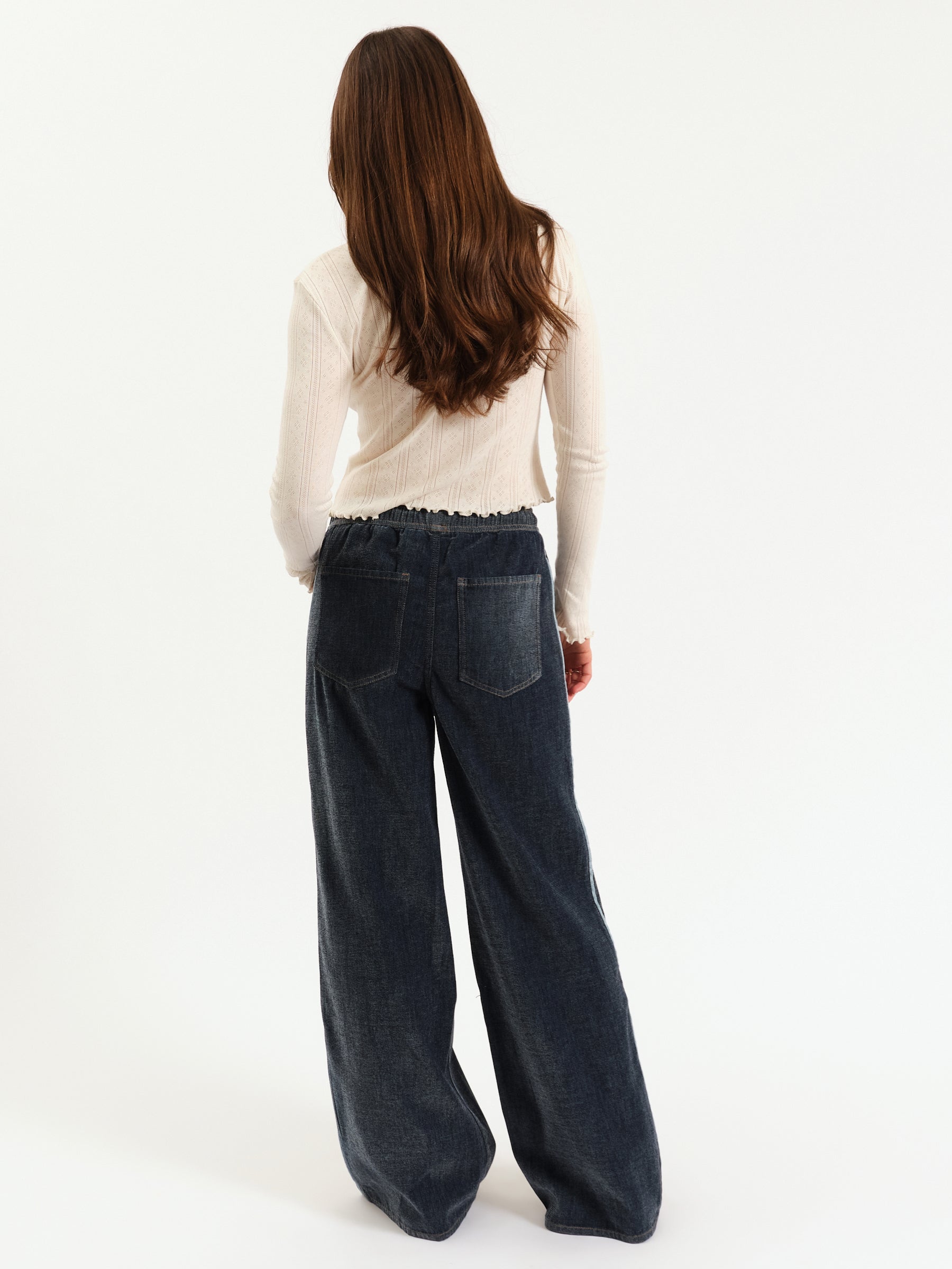 The Cozy Jean Wide Leg Pull On in Sky Whisper – Daze Denim