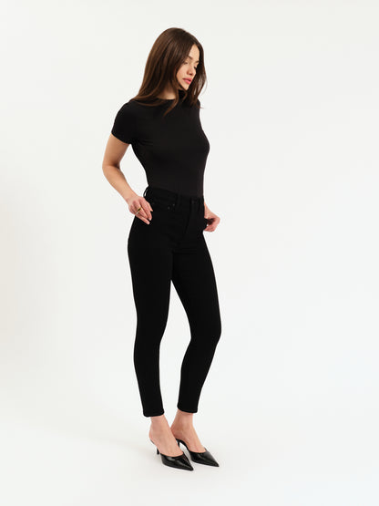 Moneymaker High Rise Vintage Skinny in After Party