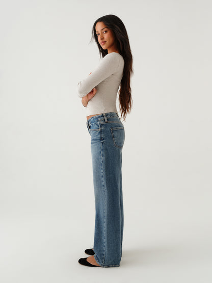 Keeper Low Rise Straight in Heartbeat Vintage