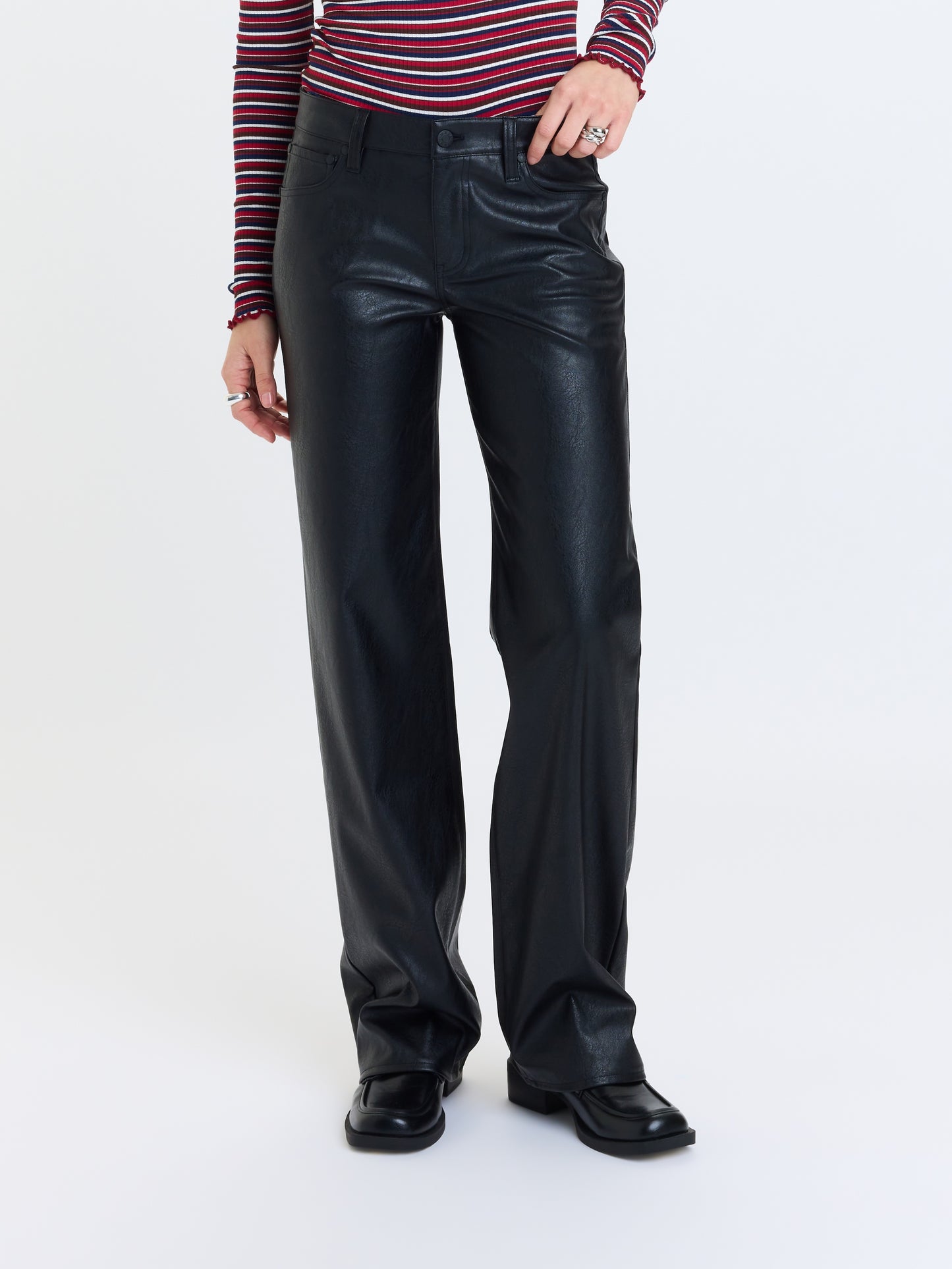 Keeper Low Rise Straight in Black