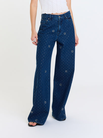 The Wanderer Mid Rise Palazzo in Glimmer