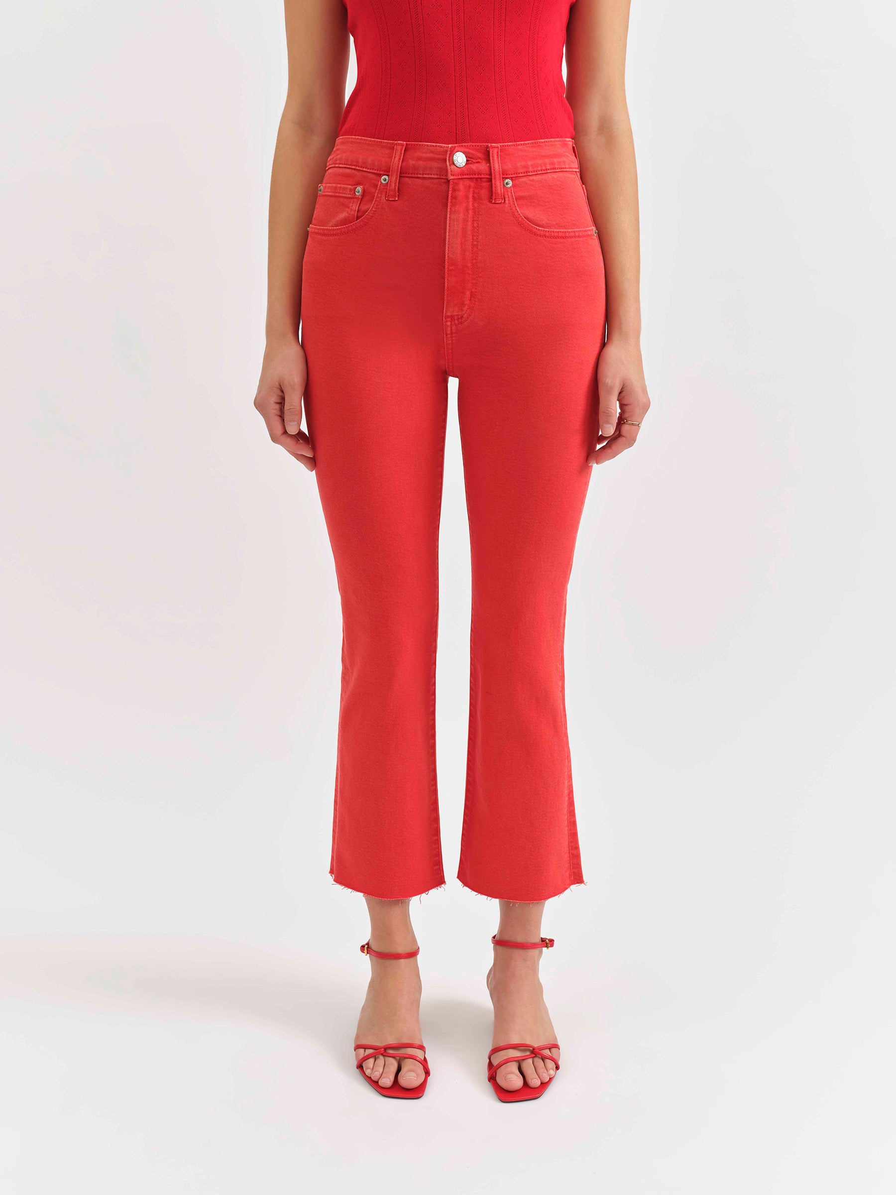 Easy Daze High Waisted Flare Denim main image 1