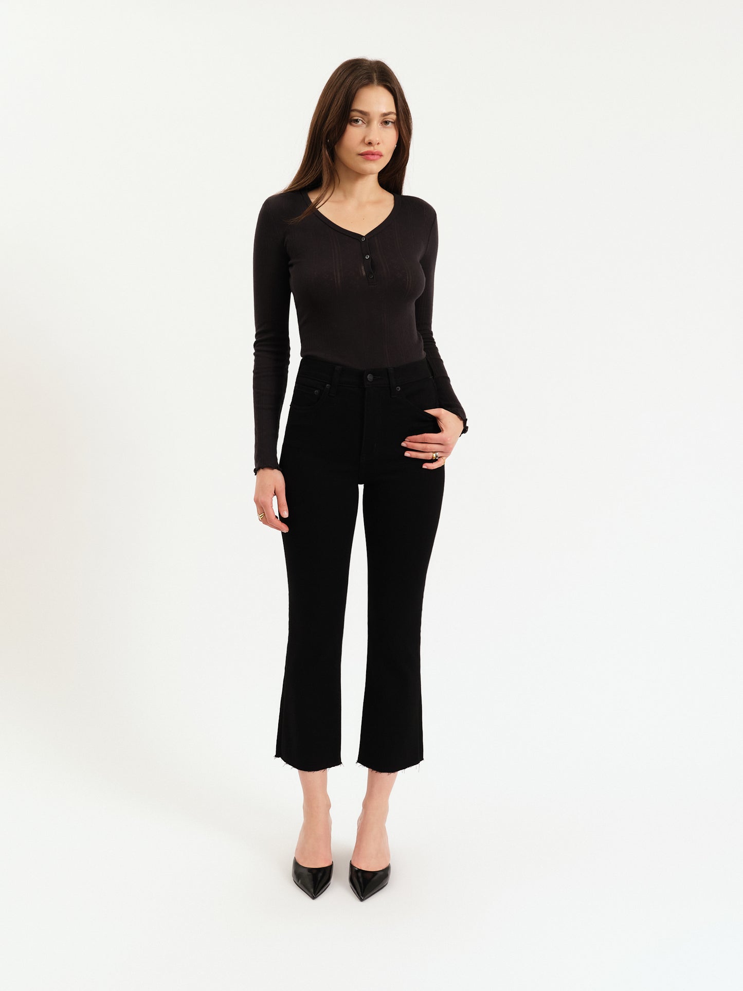 Shy Girl Crop Flare in After Party