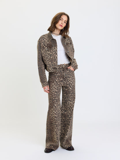 Far Out Wide Leg in Cool Cat