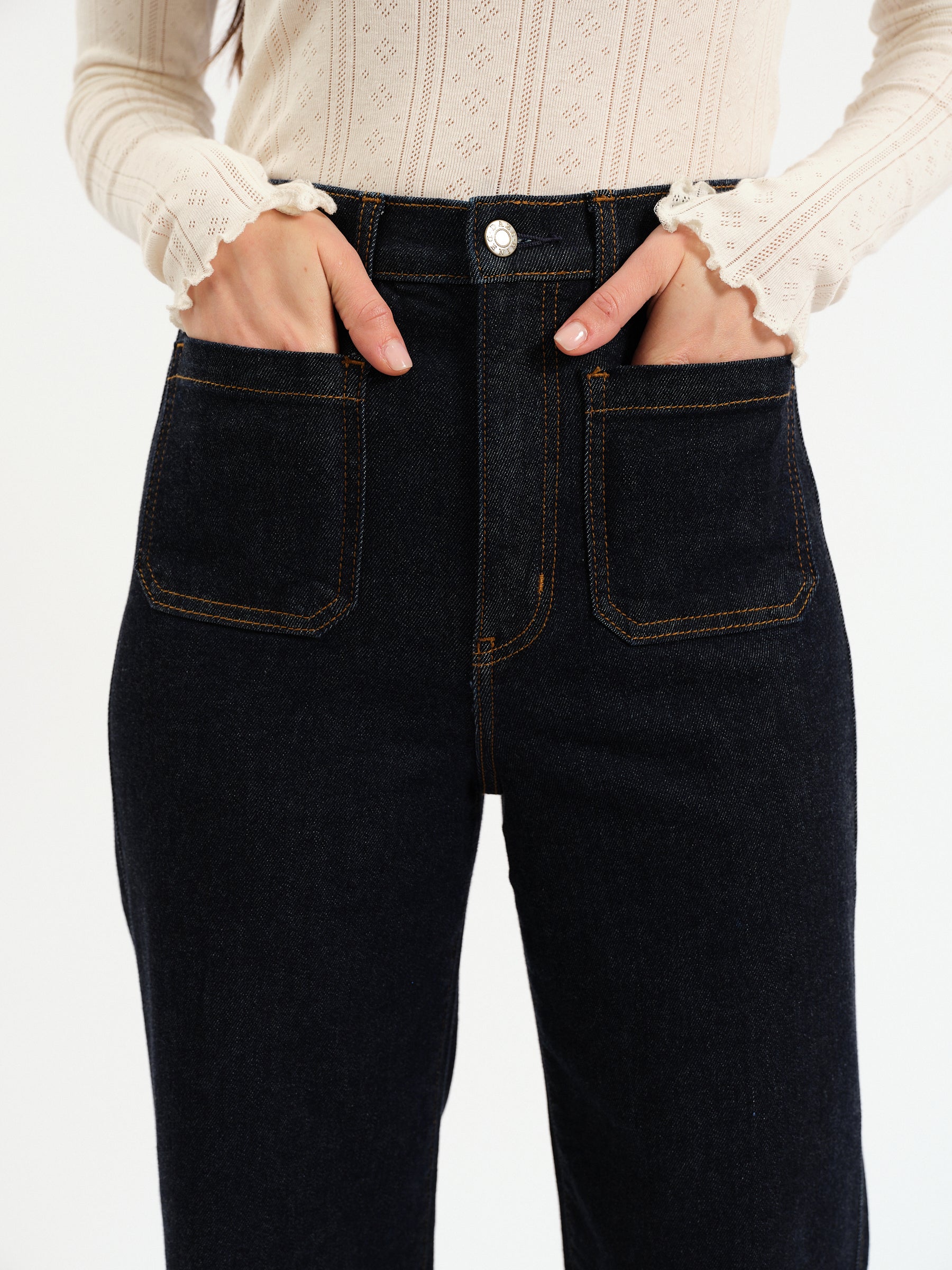 Far Out High Rise Wide Leg in Rinse – Daze Denim
