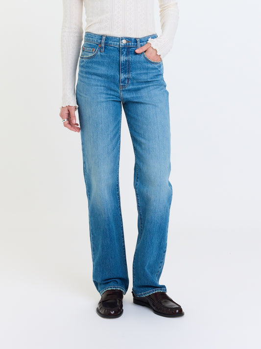 Sundaze High Rise Vintage Straight in Cloudline