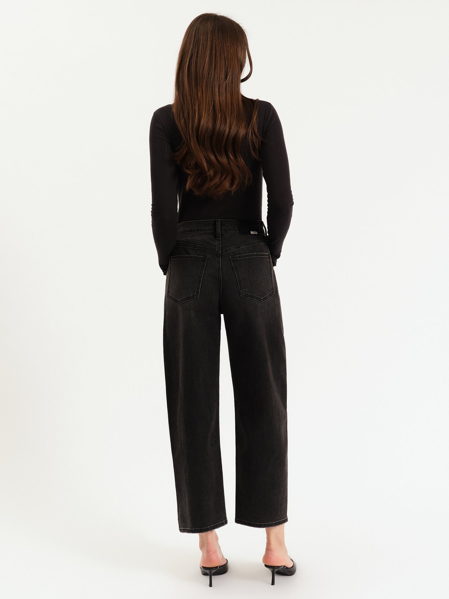 Westward Barrel Leg in Night Life Vintage