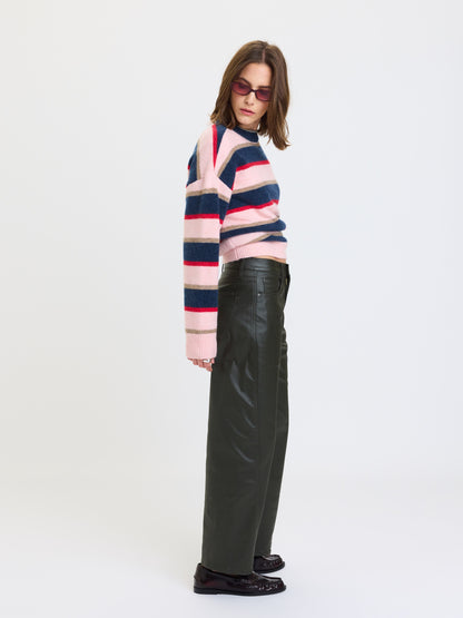 Westward High Rise Barrel in Coated Fern