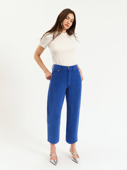 Westward Barrel Leg in Cobalt Cord