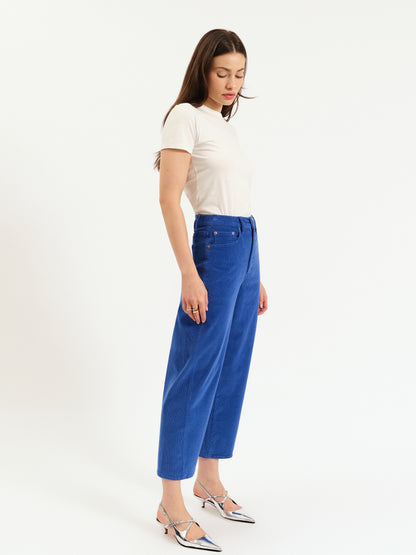 Westward Barrel Leg in Cobalt Cord