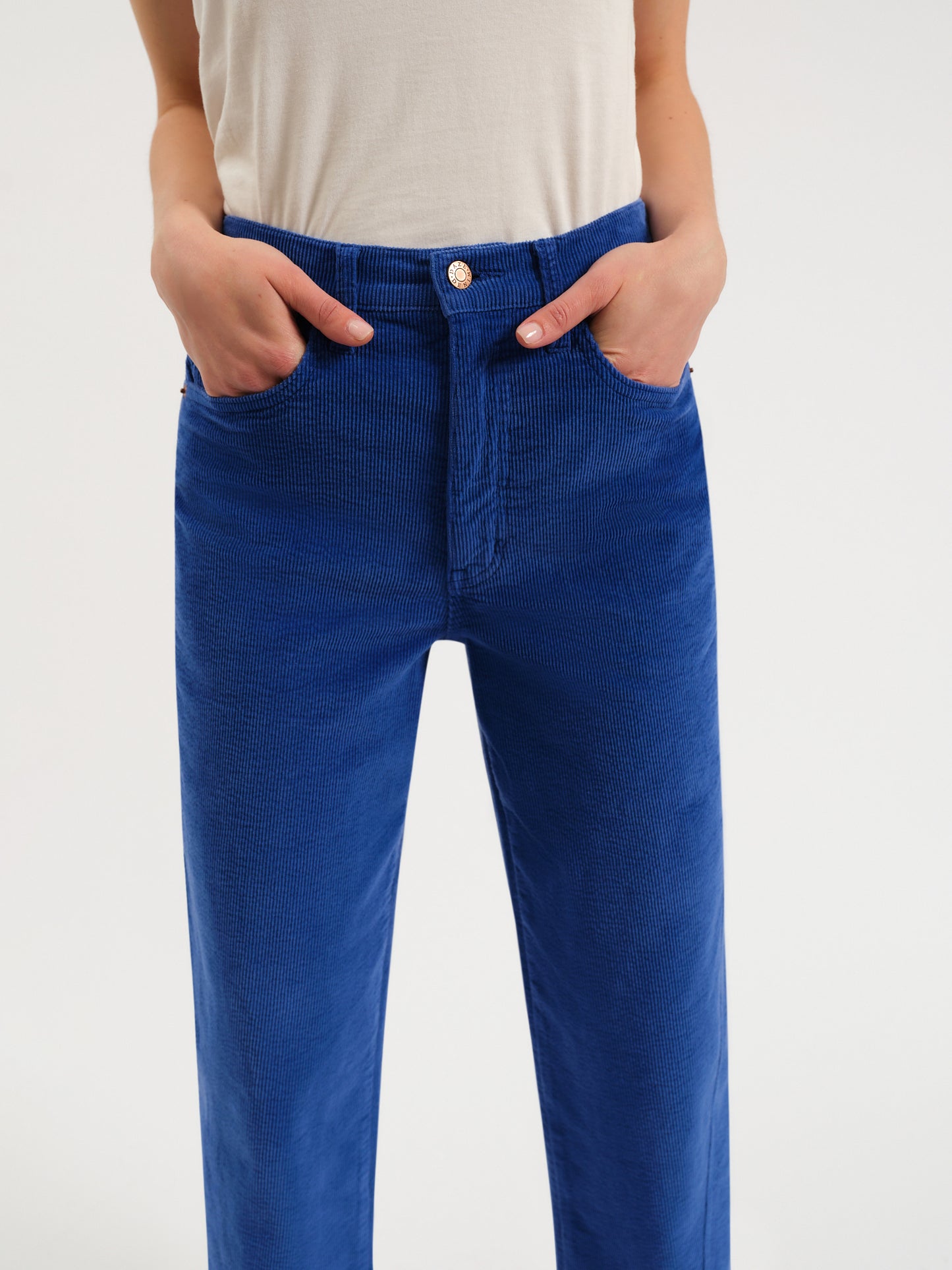 Westward Barrel Leg in Cobalt Cord