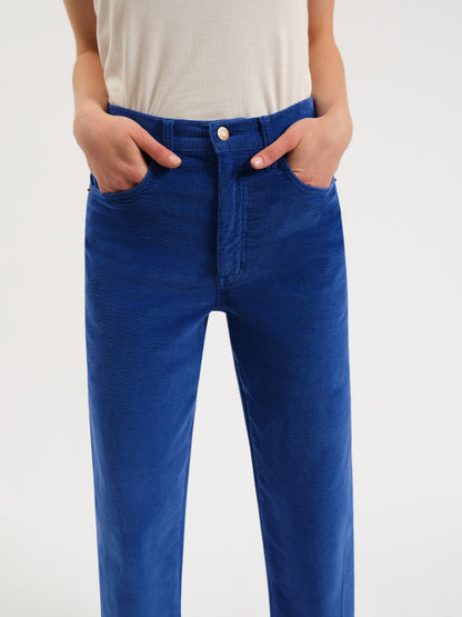 Westward Barrel Leg in Cobalt Cord