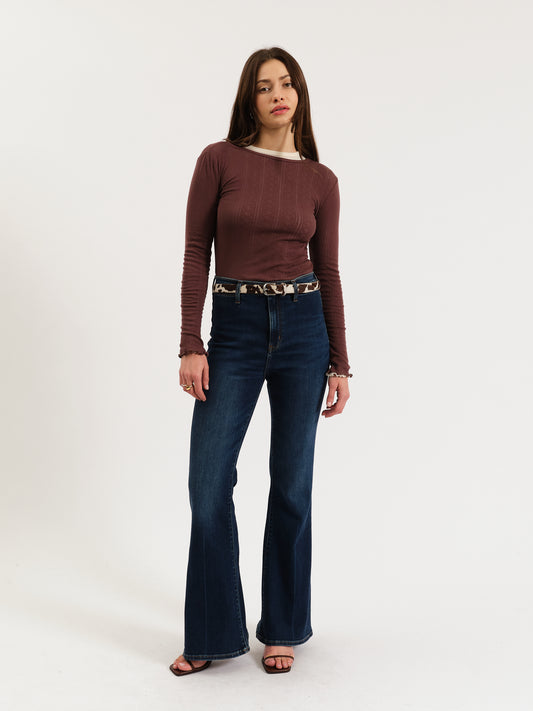 Sunset Flare High Rise Leg in Magic Hour