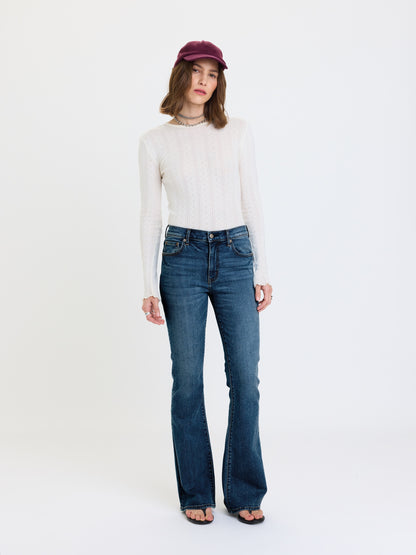 Lover Mid Rise Flare in Stay Wild