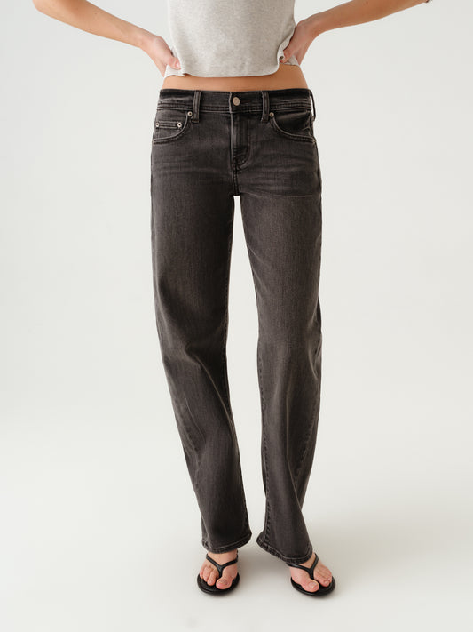 Replay Low Rise V-Waist Soft Barrel in Motion