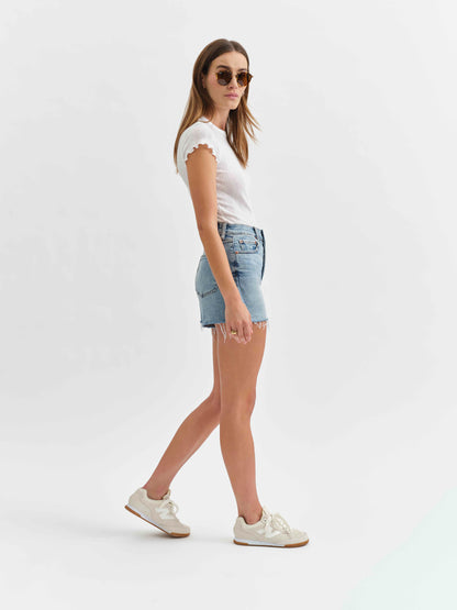 Bottom Line High Rise Vintage Short in Dance Floor