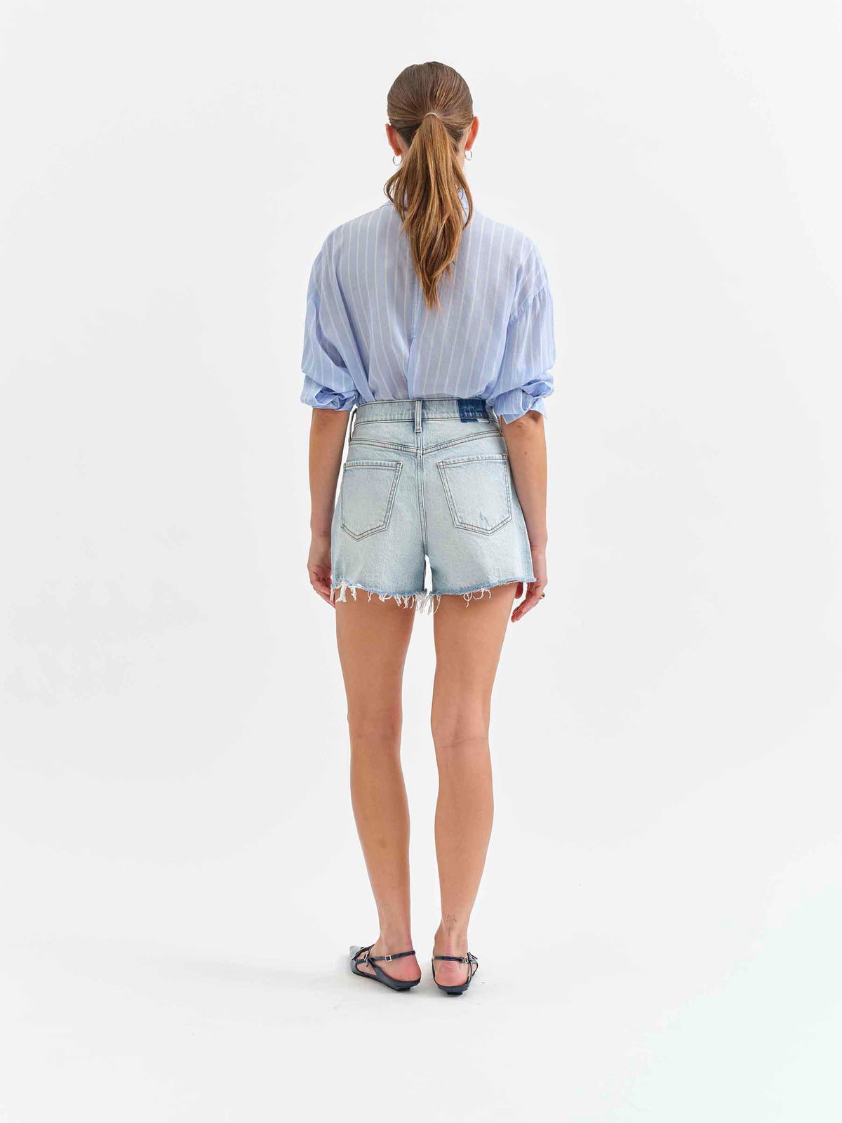 The Knockout A-Line Short in Splash Zone Vintage