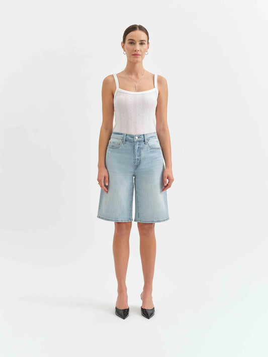 Cruiser Mid Rise Short - Dew Drop Vintage