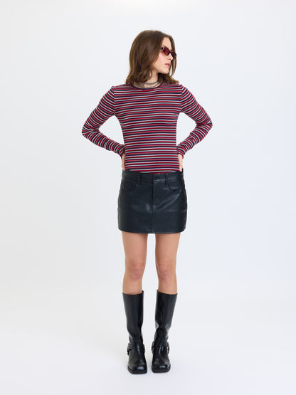 Fever Micro Mini Skirt - Black
