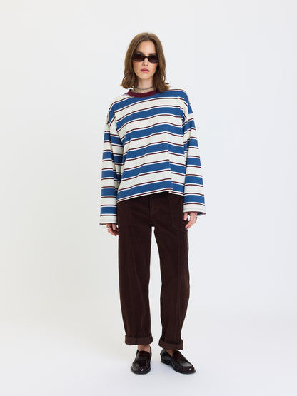 Salinas Easy Long Sleeve - Cove Stripe