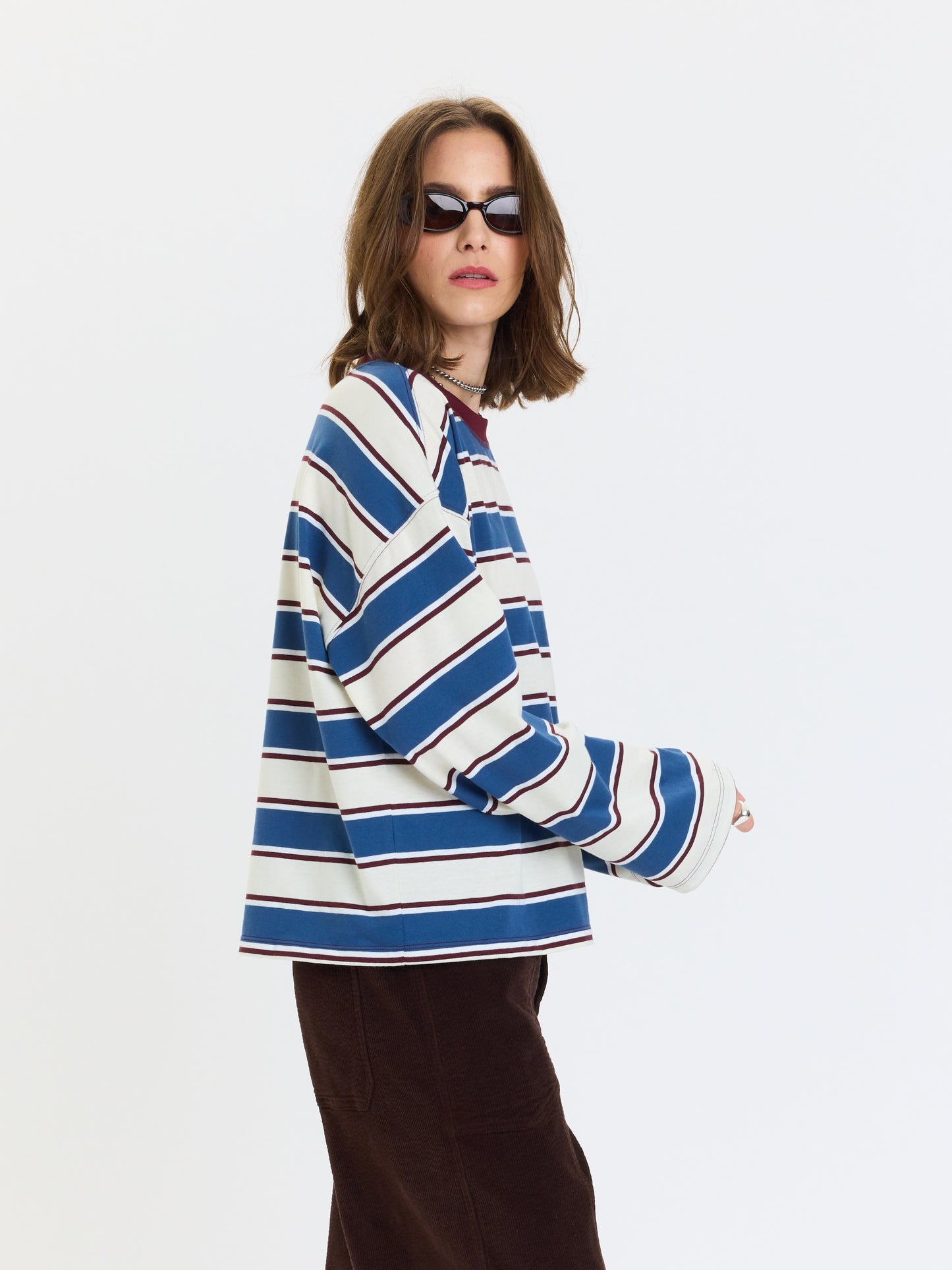 Salinas Easy Long Sleeve - Cove Stripe