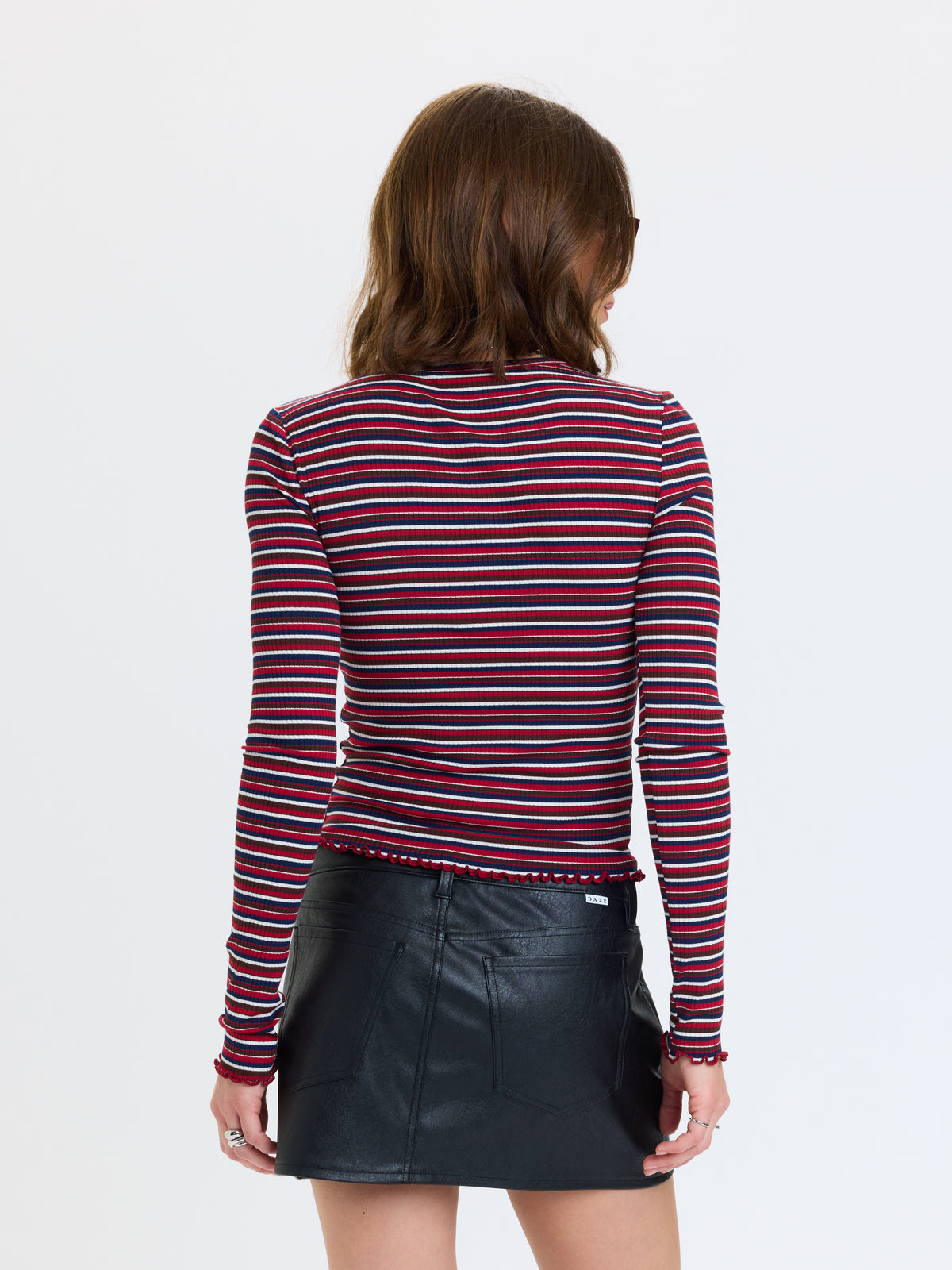 Moondrift Long Sleeve Tee in Serra Stripe