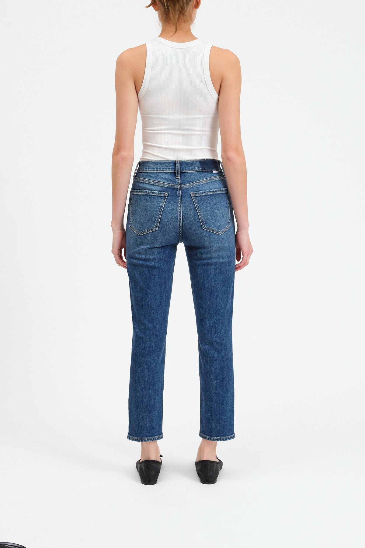 Daily Driver High Rise Skinny Straight  in Influencer