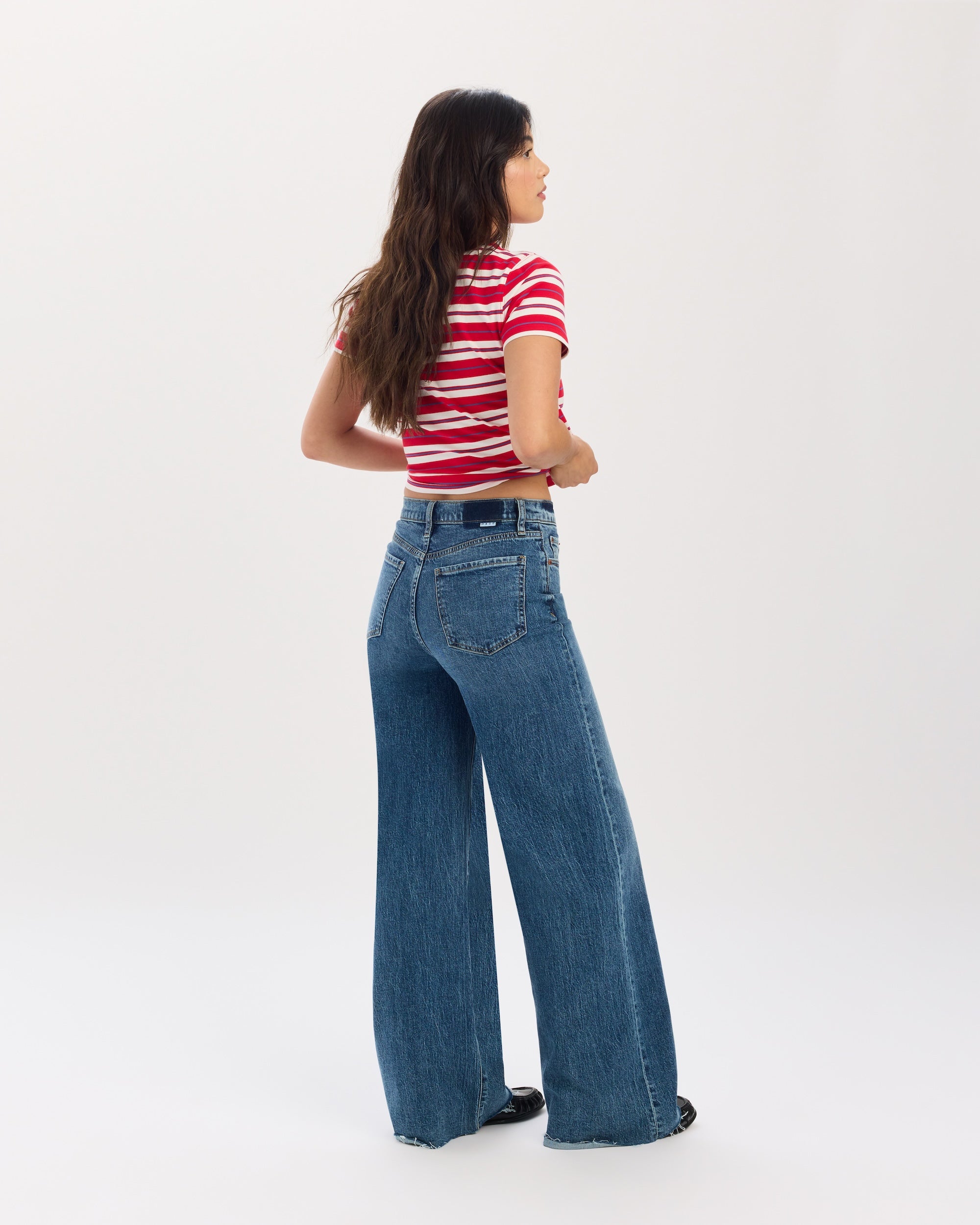 Far Out Wide Leg in Stunner – Daze Denim