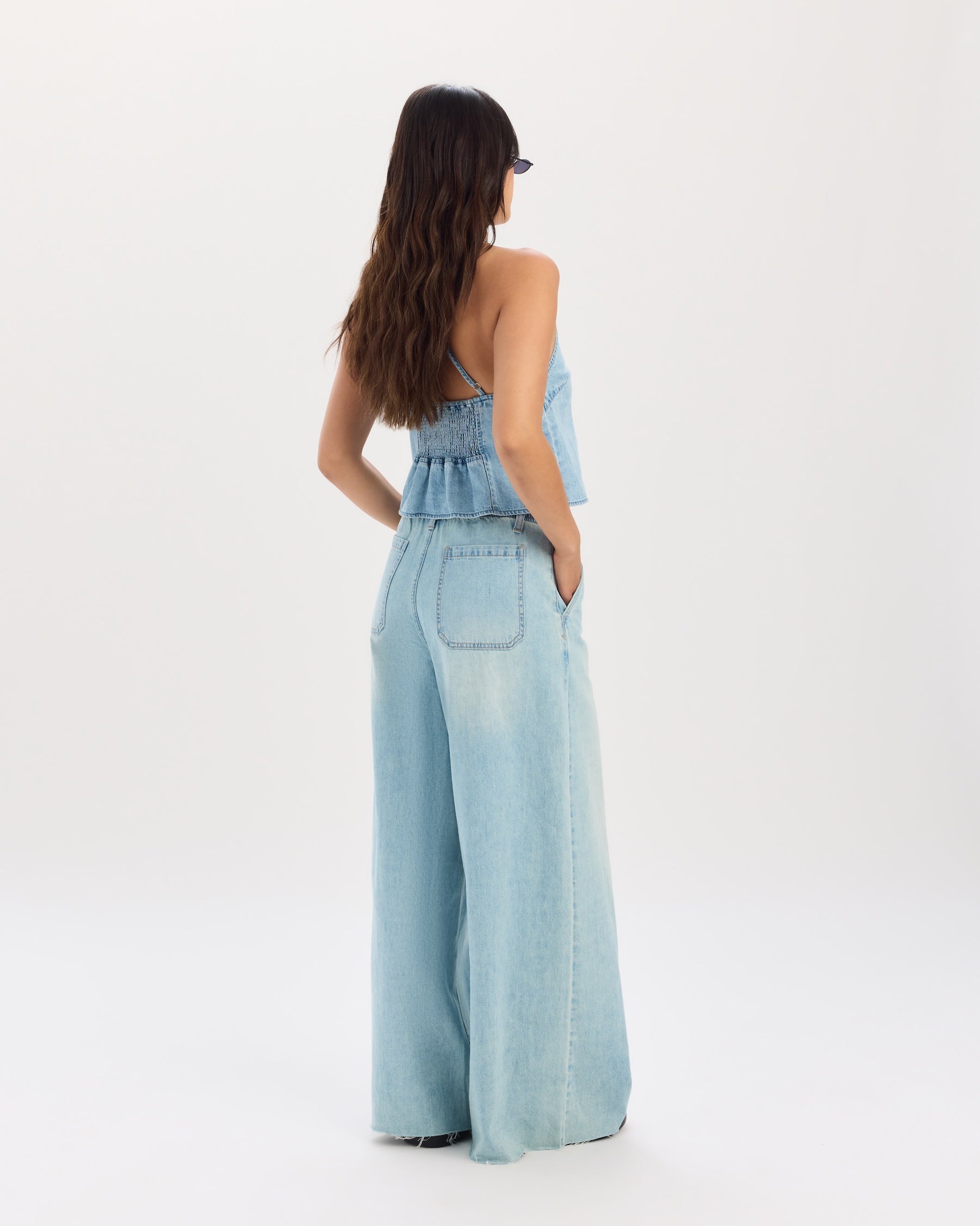 Cabana Drawstring Wide Leg in Charmed – Daze Denim