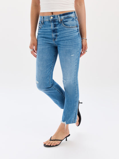 Shy Girl Crop Flare in Wide Awake Vintage