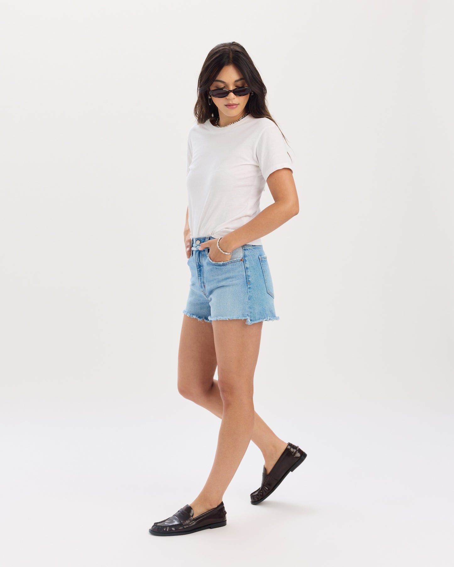 The Knockout High Rise Short in Starry