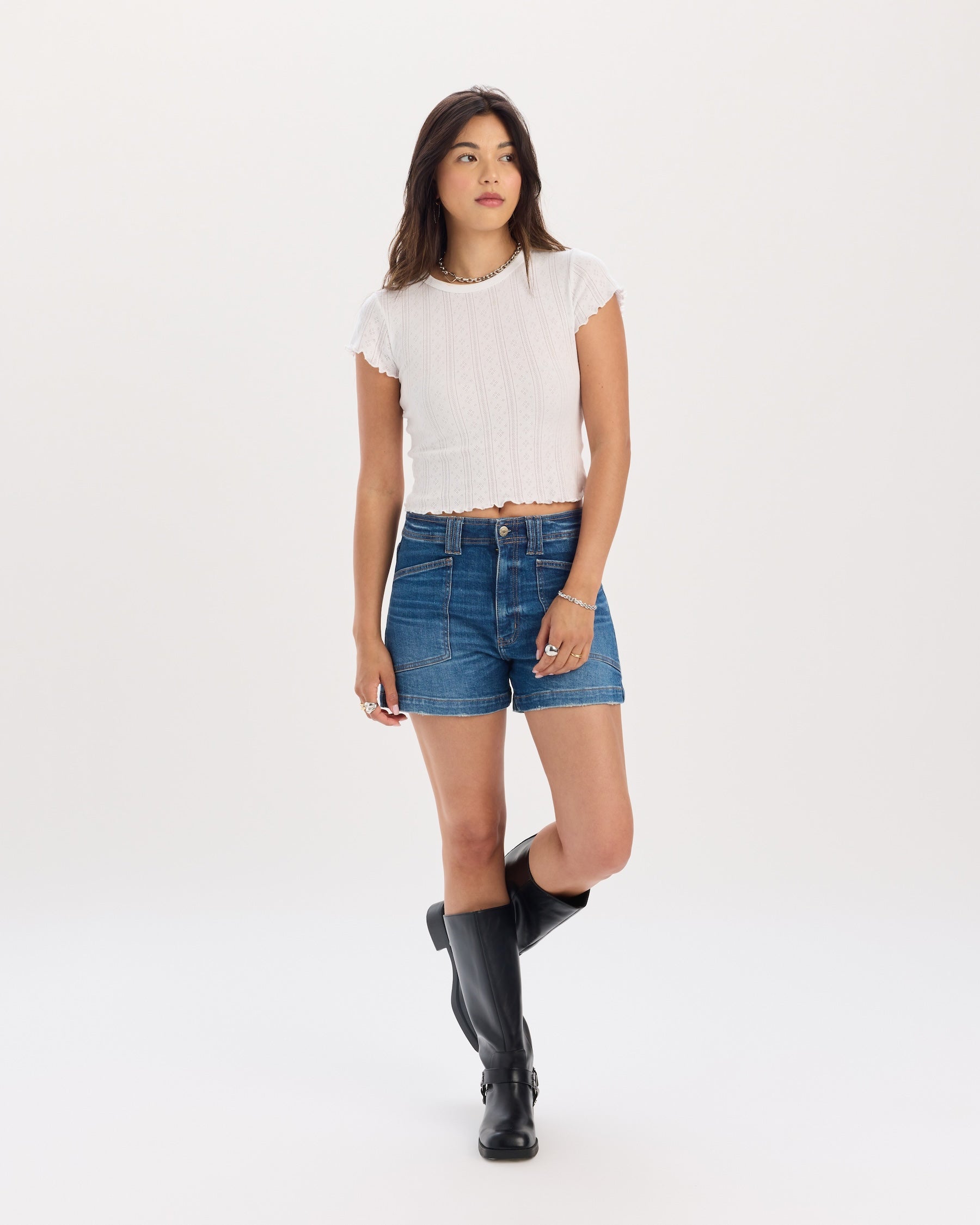 Valley Girl High Rise Short in Manhattan – Daze Denim