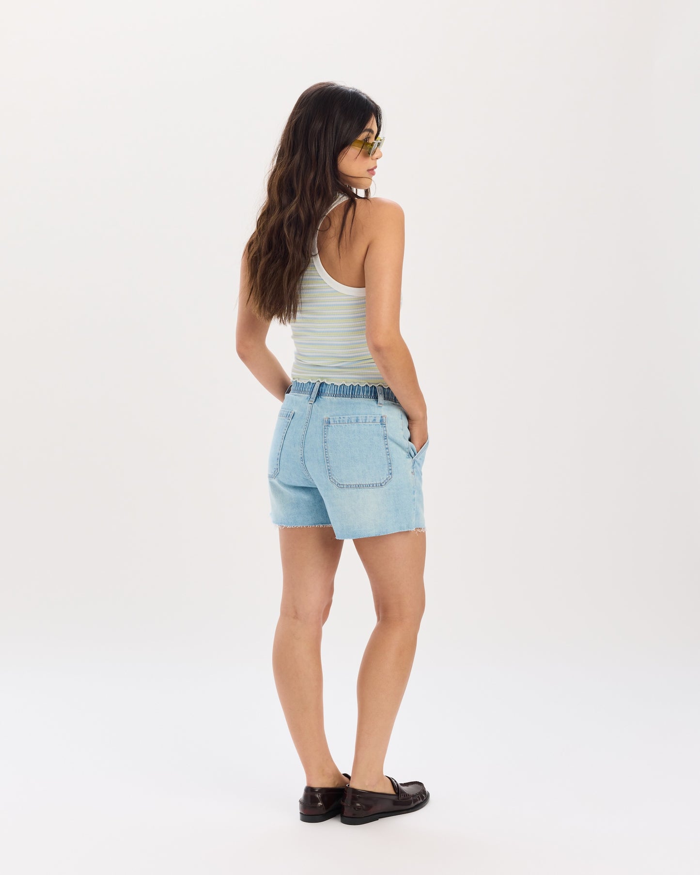 Poolside Pull On Short in Charmed
