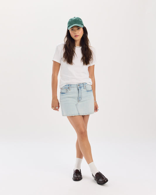 Malibu Mini Skirt in Magnetic