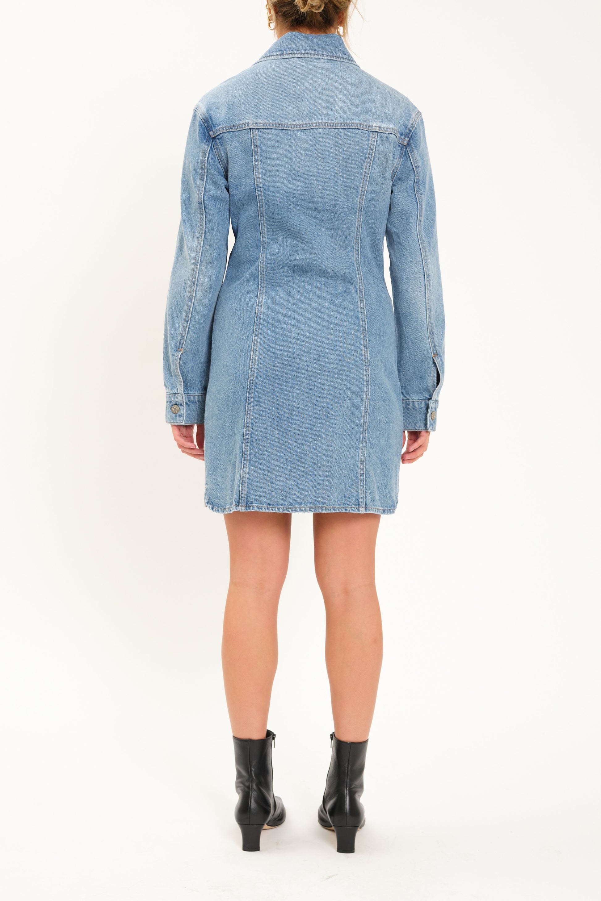 Dolly Denim Dress in That Girl Daze Denim Dolly Denim Dress in That Girl Daze Denim