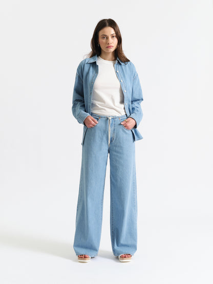 Madison Mid Rise Wide Leg in Whimsy