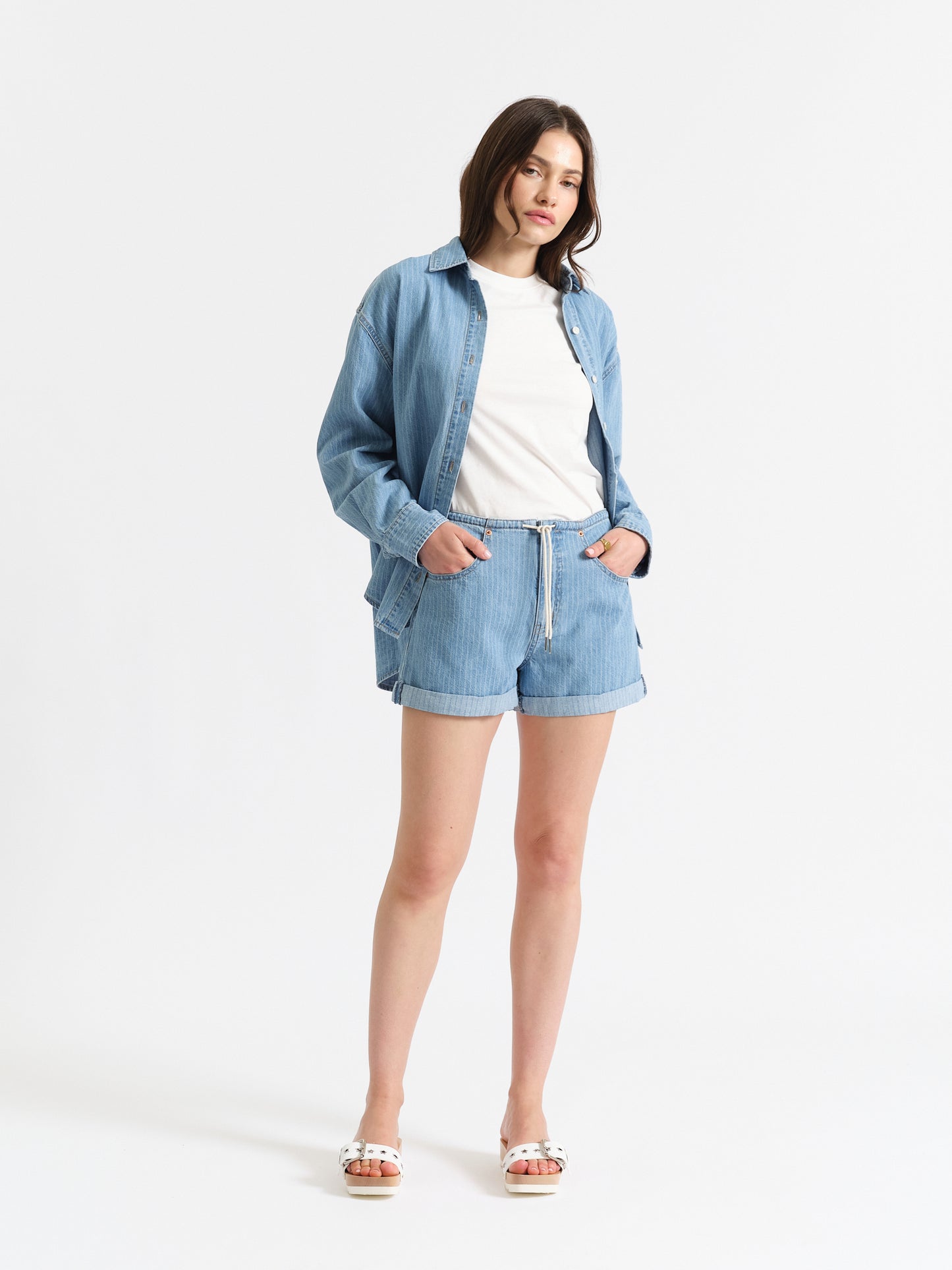 Maddie Mid Rise Short in Whimsy