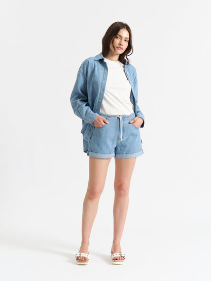 Maddie Mid Rise Short in Whimsy