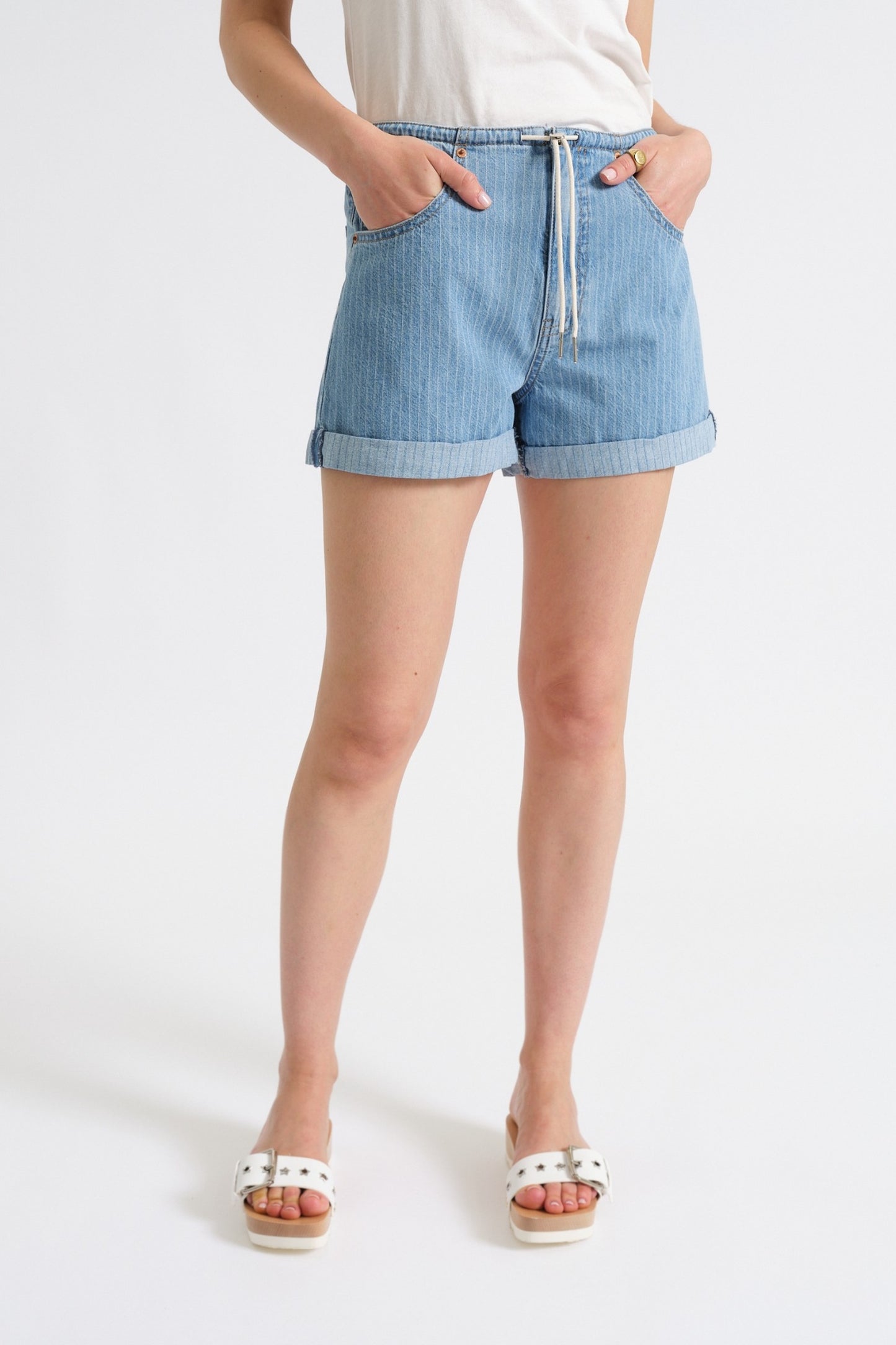 Maddie Mid Rise Short in Whimsy